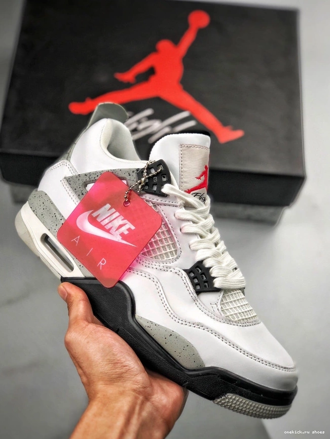 Cheap 840606-192 Cement 4 Jordan (nike) OG Air White 0622